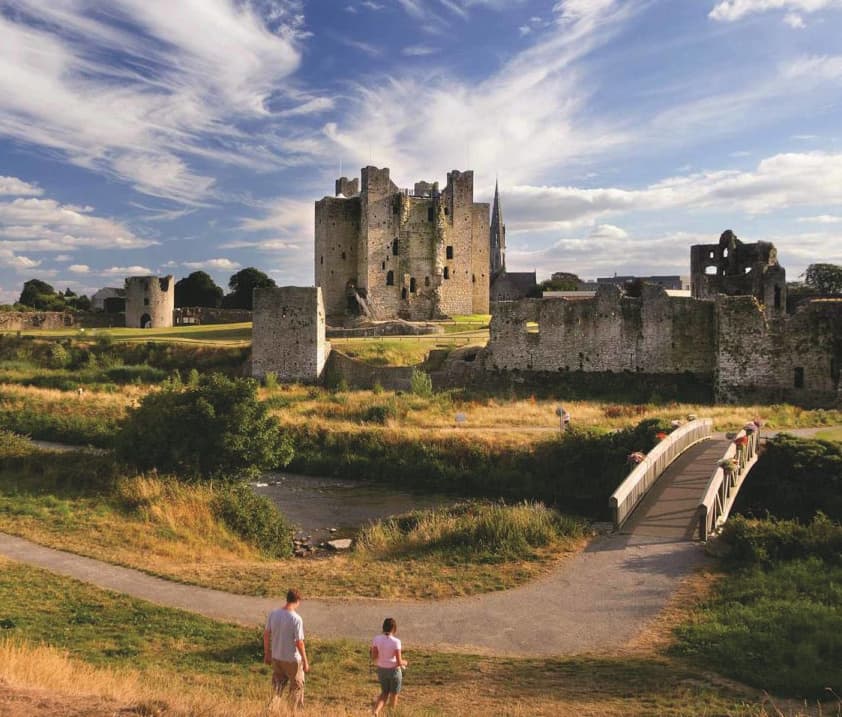 Trim Castle on the River Boyne